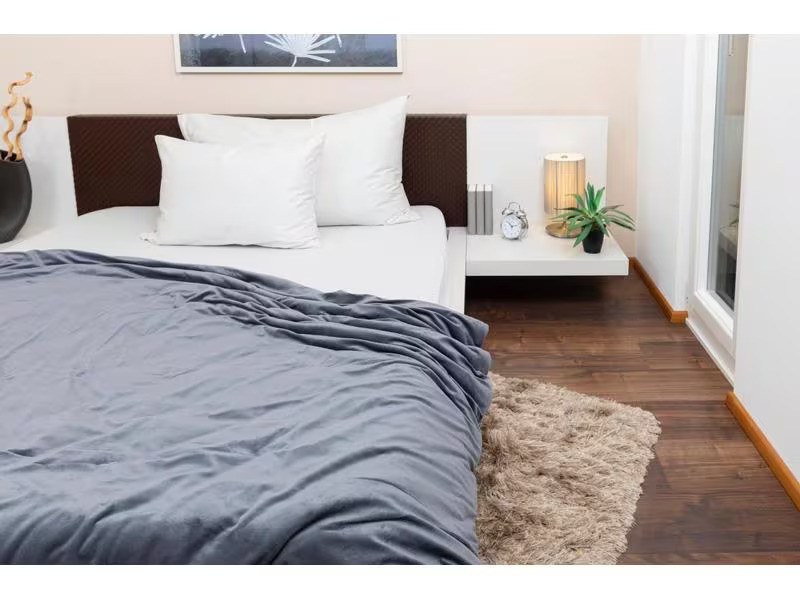 COCON Gewichtsdecke 9 kg, 160 x 210 cm, Grau