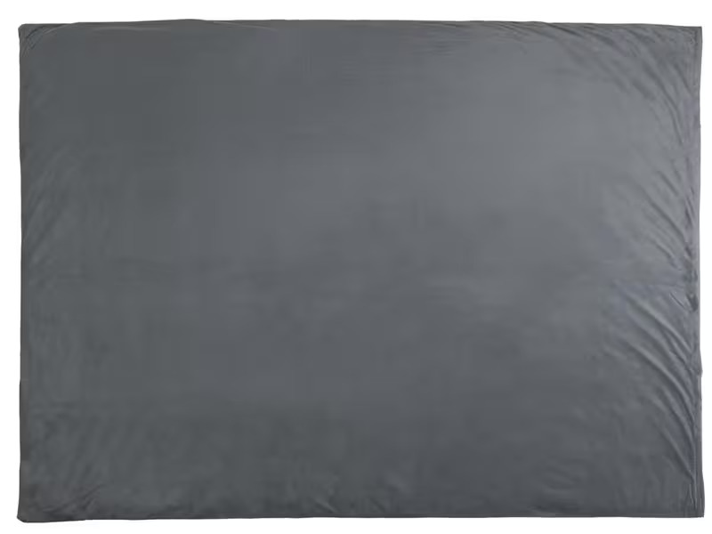 COCON Duvetbezug Sherpa 160 x 210 cm, Grau