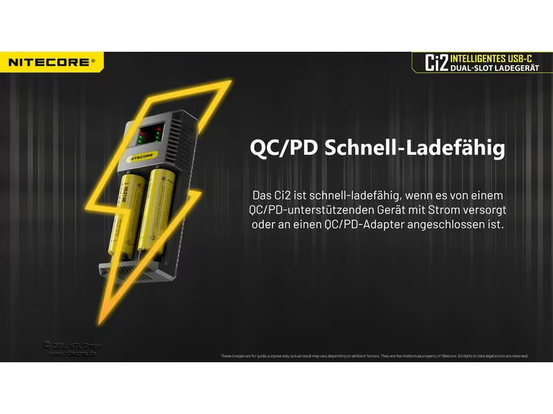 Nitecore Ladegerät Ci2 35000 mAh