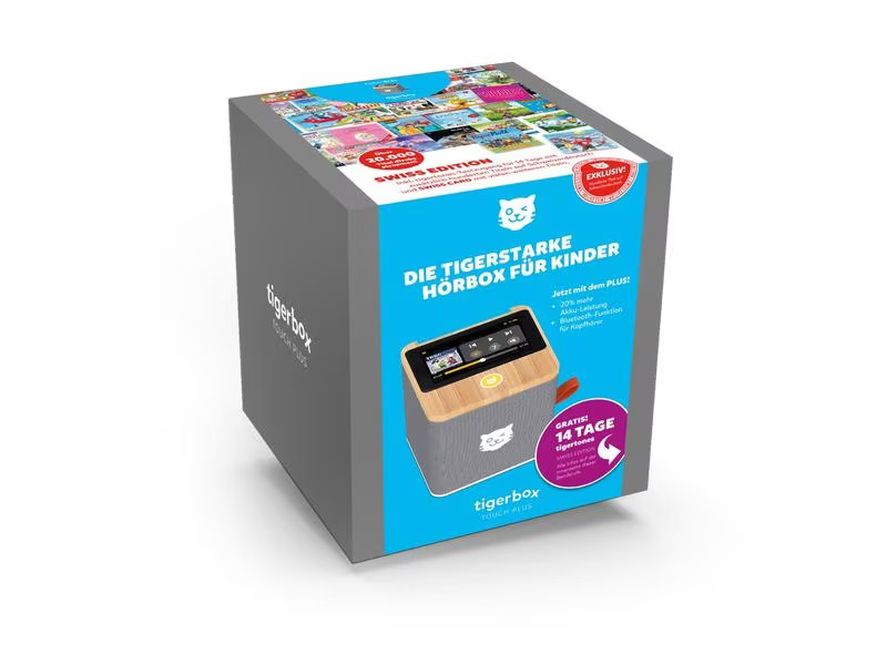 Tigermedia Tigerbox Touch Plus Swiss Edition Grau