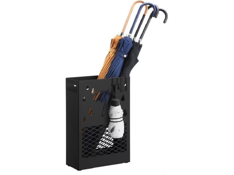 Songmics Schirmständer Schwarz