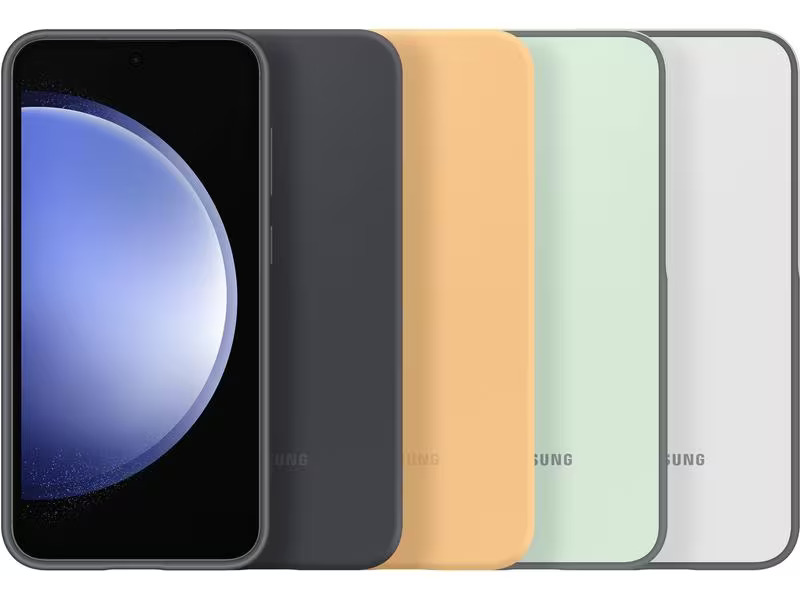 Samsung Back Cover Silicone Galaxy S23 FE Apricot