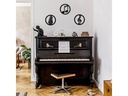 Wallxpert Wanddekoration Just Music 3-teilig, 25 cm