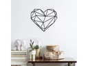 Wallxpert Wanddekoration Herz 47 x 40 cm