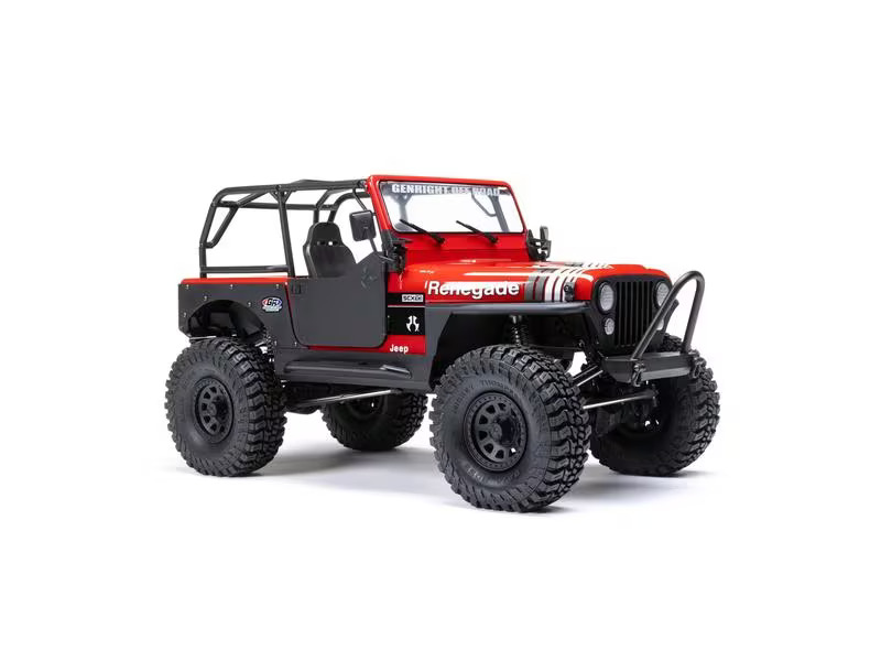 Axial Scale Crawler SCX10 III Jeep CJ-7 Rot, ARTR, 1:10