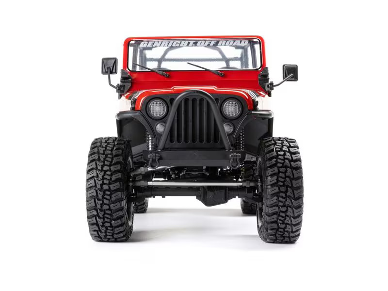 Axial Scale Crawler SCX10 III Jeep CJ-7 Rot, ARTR, 1:10