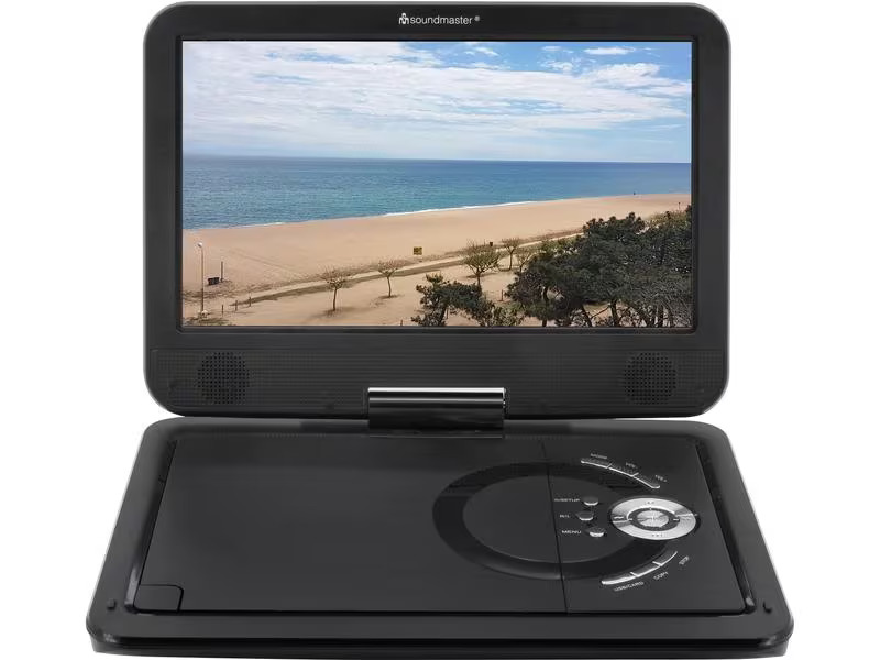 soundmaster Portabler DVD Player PDB1910SW