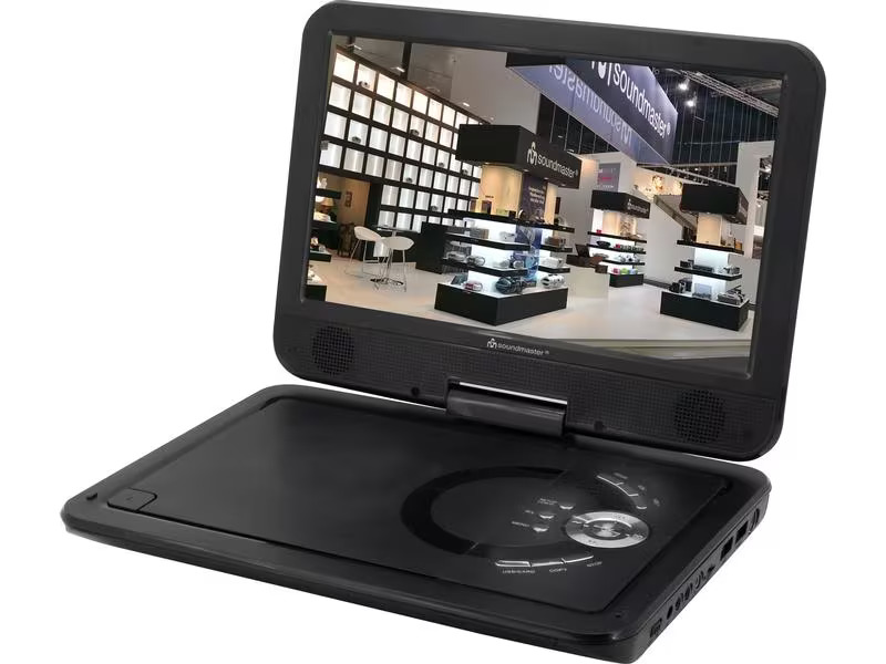 soundmaster Portabler DVD Player PDB1910SW