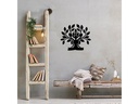 Wallxpert Wanddekoration Yoga Tree 70 x 60 cm