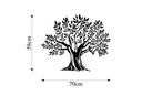 Wallxpert Wanddekoration Monumental Tree 70 x 58 cm
