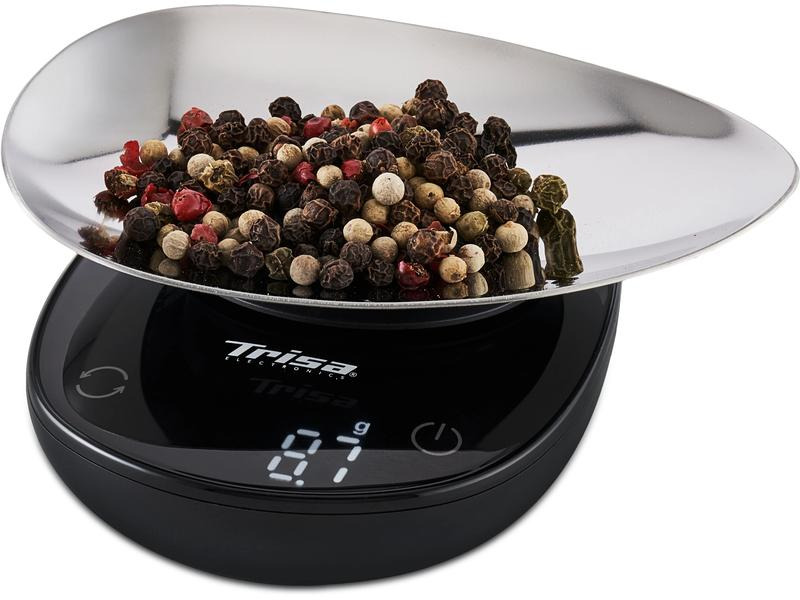Trisa Küchenwaage Flavour Scale Schwarz
