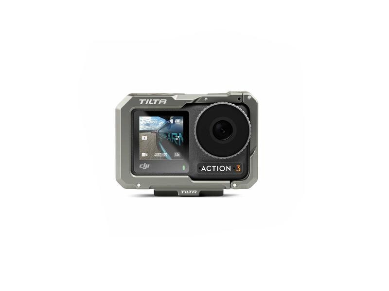Tilta Full Camera Cage für DJI Osmo Action 3 - Titanium Gray