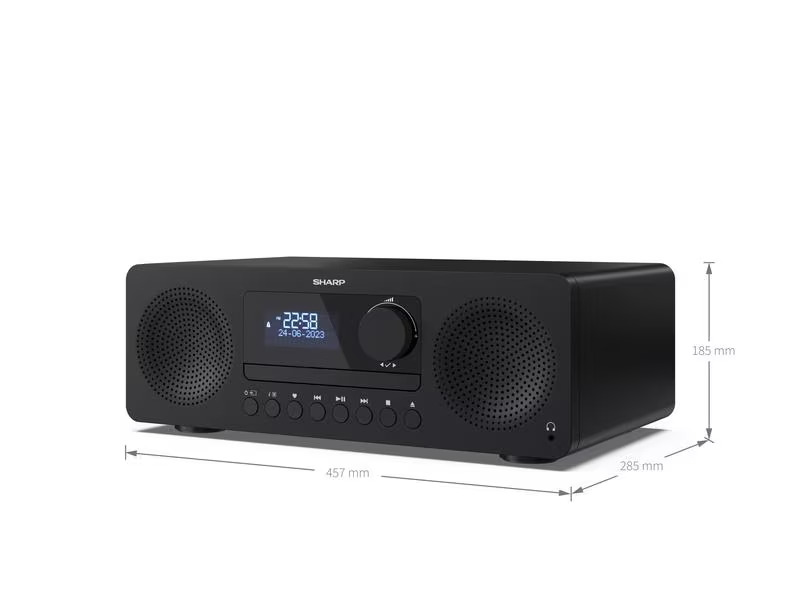 Sharp XL-B720D Schwarz