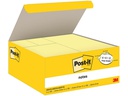 Post-it Notizzettel PEFC Vorteilspaket Gelb, 24 Blöcke