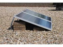 Solar-pac Montagekit Flachdach 1150 mm für 1 Modul max. Breite 115 cm