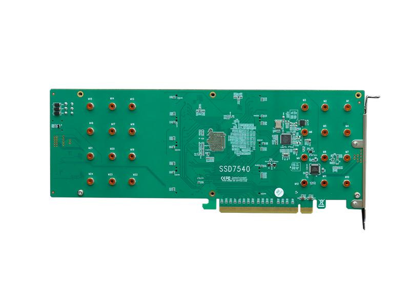 Highpoint Host Bus Adapter Rocket 1508 PCI-Ex16v4 - 8x M.2 NVMe