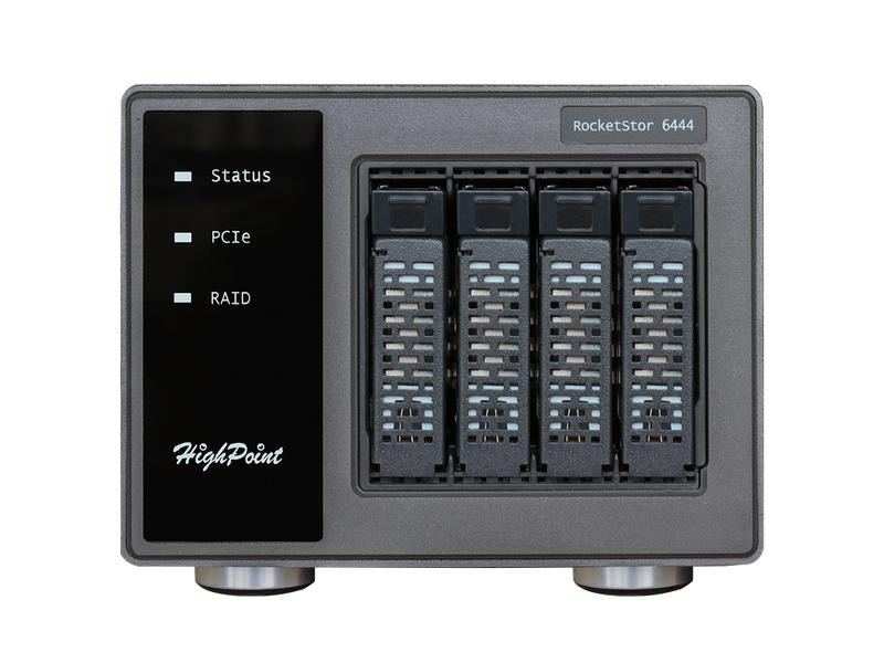 Highpoint Externes Gehäuse RocketStor SSD6444 2.5