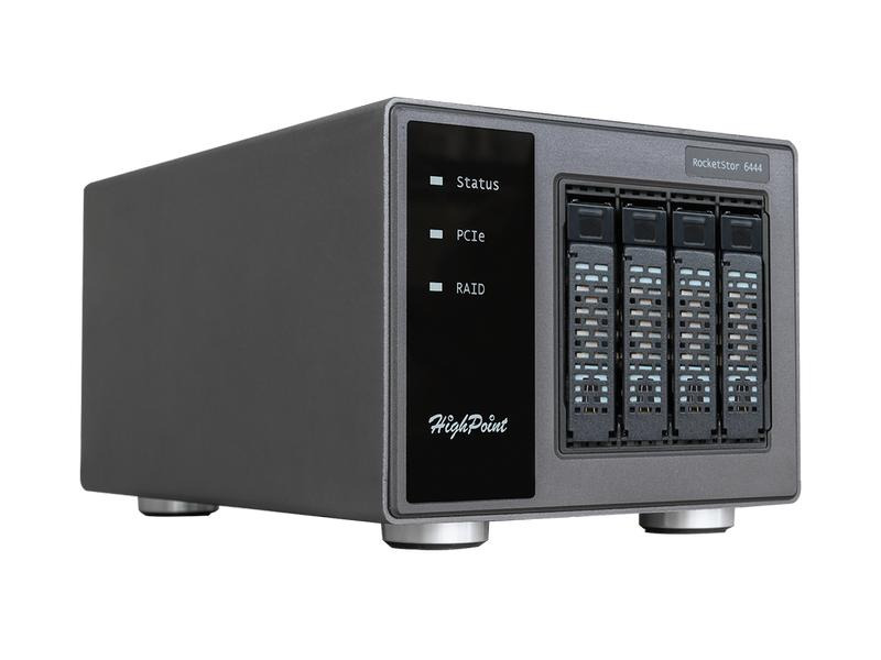 Highpoint Externes Gehäuse RocketStor SSD6444 2.5