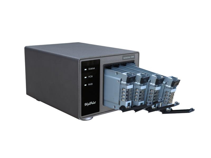 Highpoint Externes Gehäuse RocketStor SSD6444 2.5