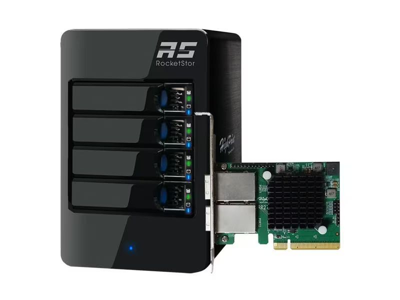 Highpoint Externes Gehäuse RocketStor 6414TS 2.5/3.5
