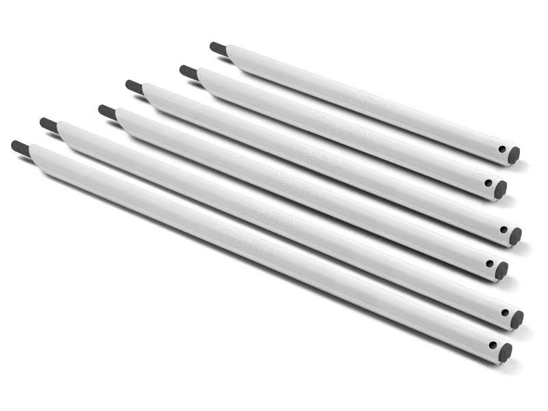 böörds Verschlussclip 6 Stück, Weiss