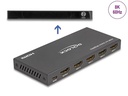 Delock Switcher HDMI 8K 60Hz 4 x HDMI in zu 1 x HDMI out
