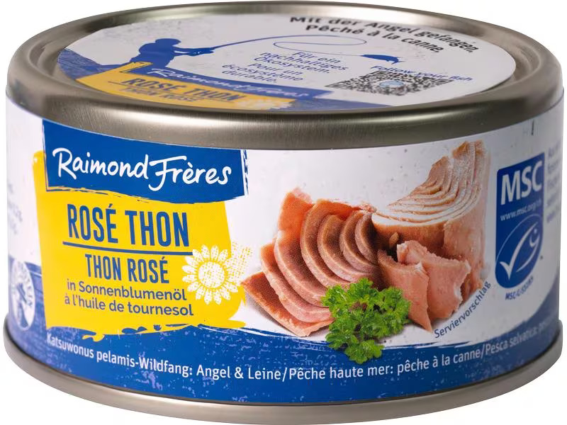 Raimond Frèreses MSC Rosé Thon Sonnenblumenöl 4 x 200 g