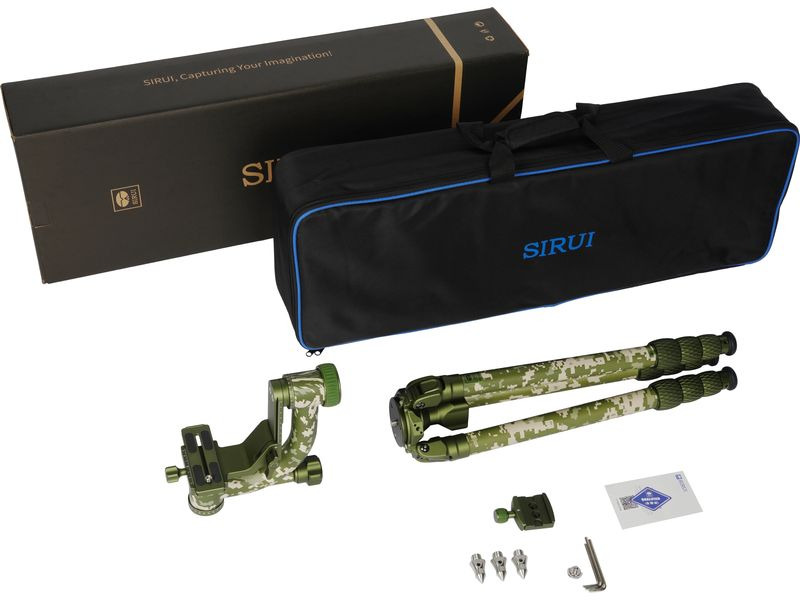 Sirui Stativ Explorer CT-3204 mit CH20 Camouflage