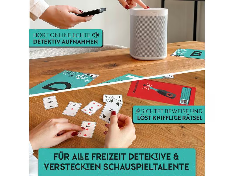 Gourmet Criminelle Partyspiel Korkenknall mit Todesfall -DE-