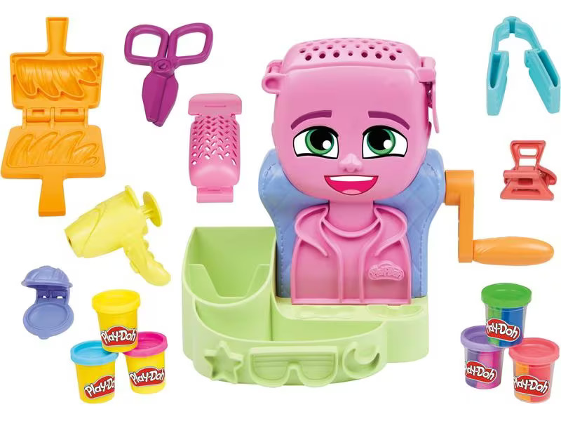 Play-Doh Knetspielzeug Wilder Friseur