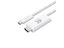 4smarts Kabel 4K 60Hz, PD 100W USB Type-C - HDMI, 2 m