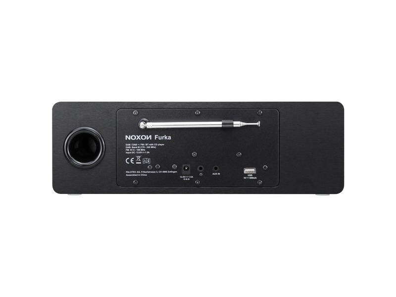 Noxon DAB+ Radio Furka Schwarz