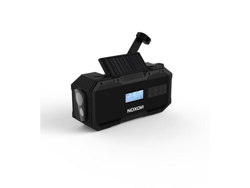 Noxon DAB+ Radio Dynamo Solar 411 Schwarz