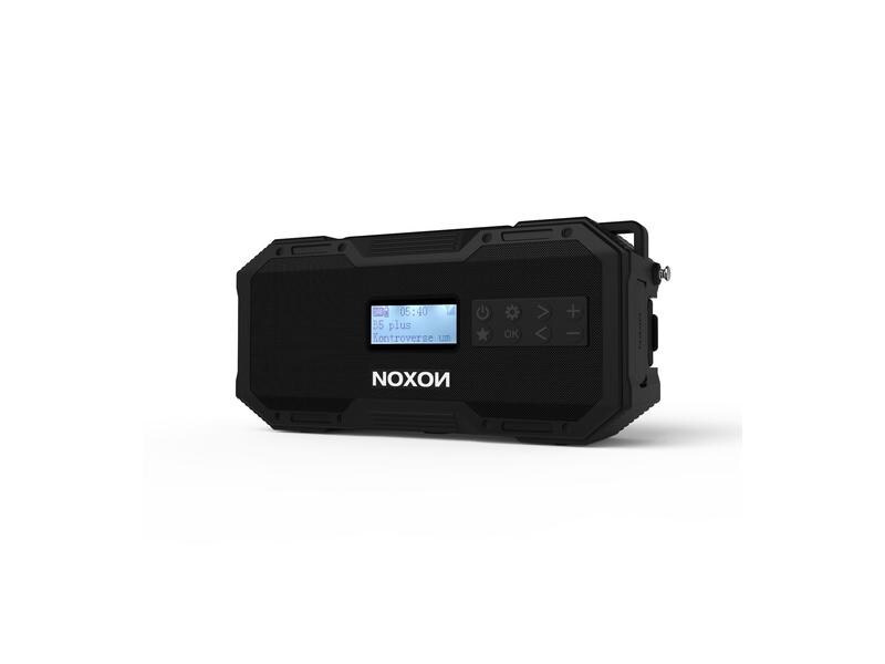 Noxon DAB+ Radio Dynamo Solar 411 Schwarz