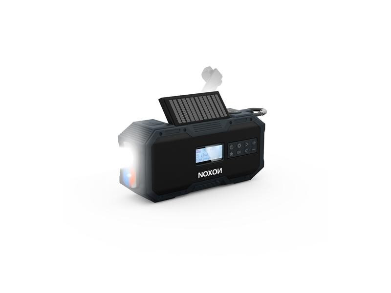Noxon DAB+ Radio Dynamo Solar 411 Anthrazit