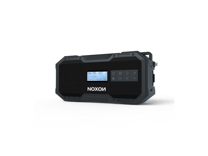 Noxon DAB+ Radio Dynamo Solar 411 Anthrazit