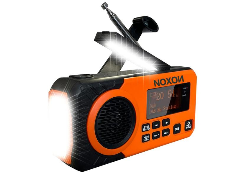 Noxon DAB+ Radio Dynamo Solar 311 Orange