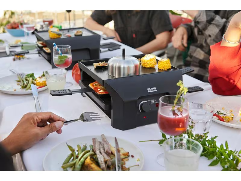 Stöckli Pizza-Grill FourFour Set, 8 Personen