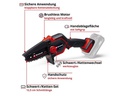 Einhell Akku-Kettensäge GE-PS 18/15 Li BL-Solo