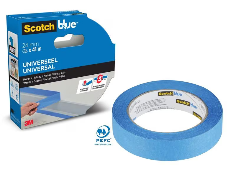 3M Malerabdeckband ScotchBlue Premium 36 mm x 41 m, Blau