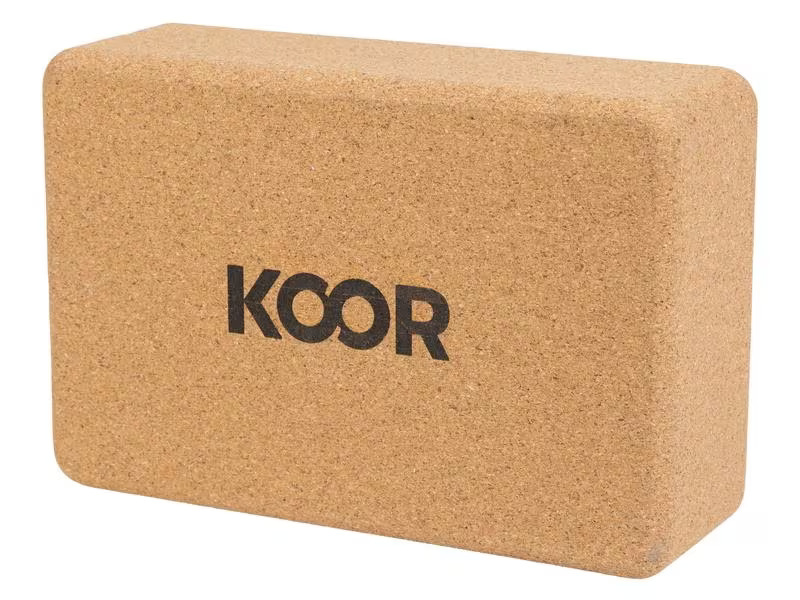 KOOR Yoga-Set 4-teilig, Kork