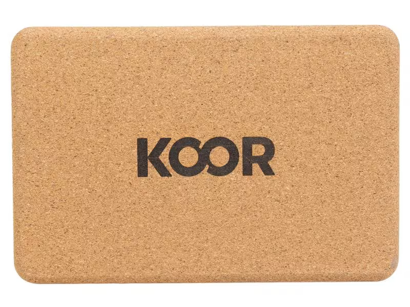 KOOR Yoga-Set 4-teilig, Kork