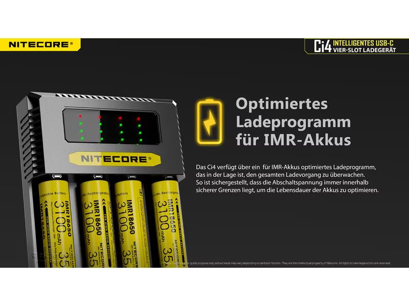 Nitecore Ladegerät Ci4