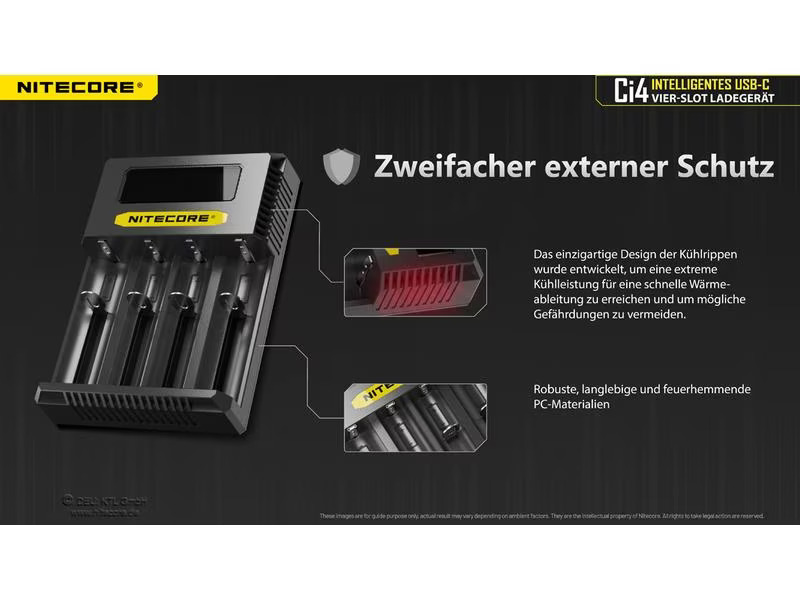 Nitecore Ladegerät Ci4