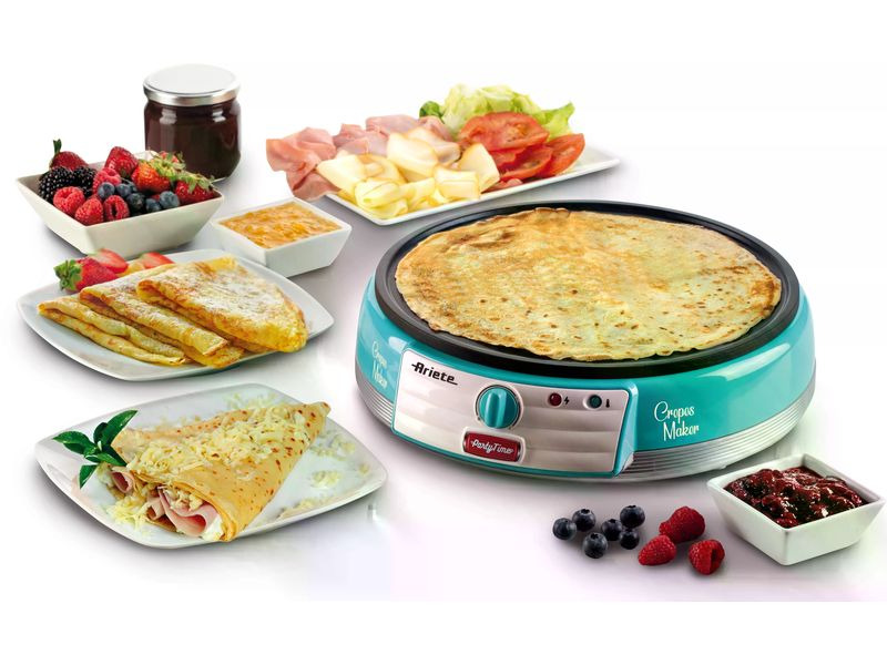 Ariete Crêpe Maker Party Time ARI-202-BL 1000 W, Blau
