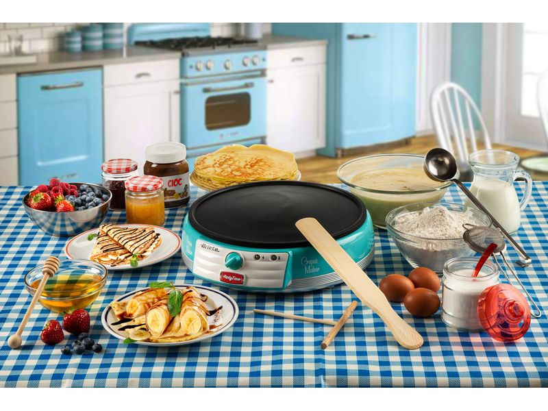 Ariete Crêpe Maker Party Time ARI-202-BL 1000 W, Blau