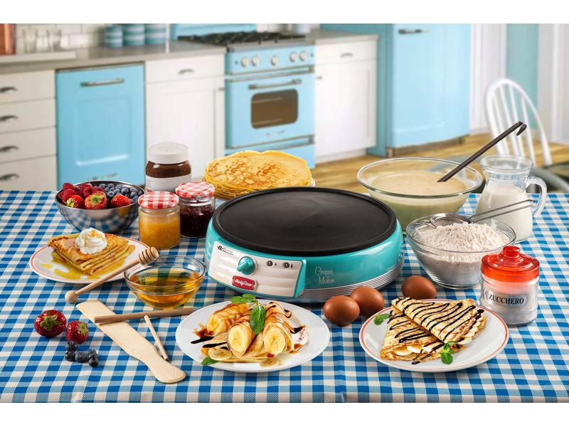 Ariete Crêpe Maker Party Time ARI-202-BL 1000 W, Blau