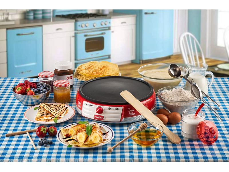 Ariete Crêpe Maker Party Time ARI-202-RD 1000 W, Rot