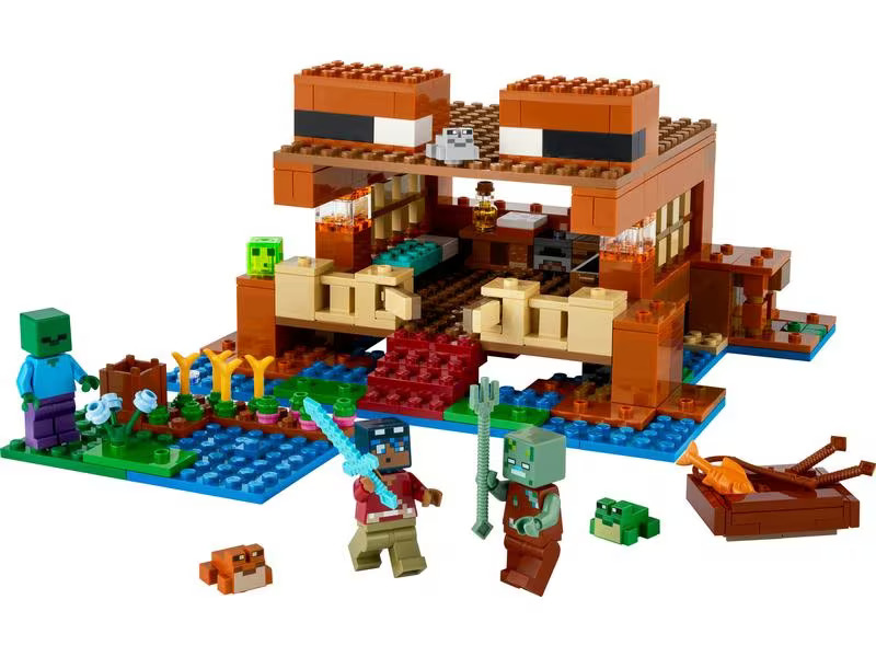 LEGO® Minecraft Das Froschhaus 21256