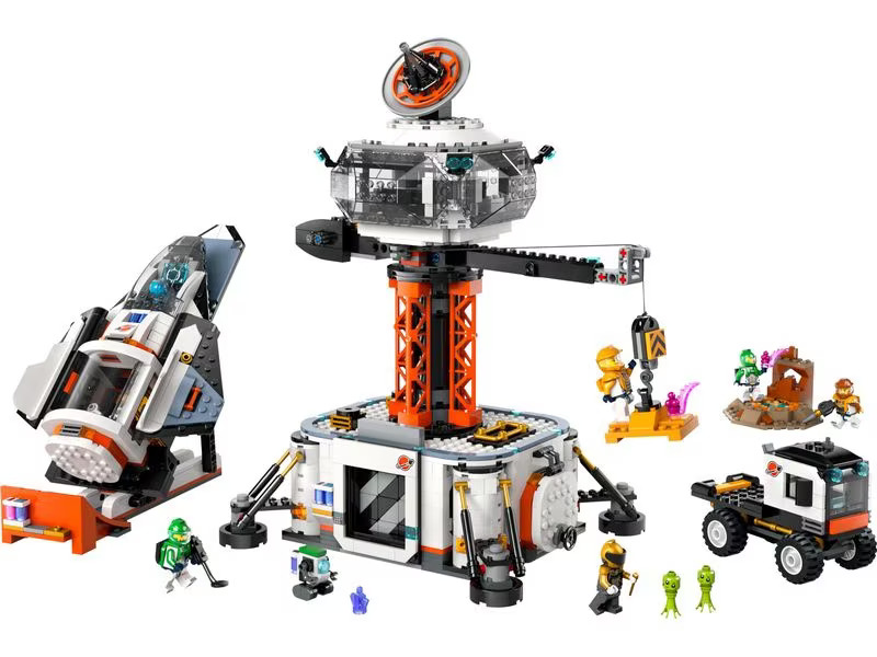 LEGO® City Raumbasis mit Startrampe 60434